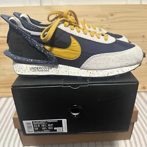 Nike D Break Undercover CJ3295-400 Obsidian Blue Yellow Gold Dart Sail Mens 10 - Picture 1 of 8