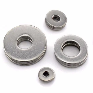Lavadoras planas HQ M3 M4 M5 M6 M8 M10 M12 M16 M20 A2 304 acero inoxidable  - Imagen 1 de 5