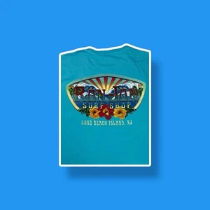 Camiseta Vintage Ron Jon Para Hombre Talla Grande Gráfica Surf Shop Larga Playa Azul Camiseta - Imagen 1 de 14