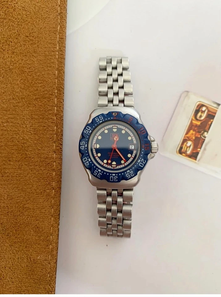 Reloj Tag Heuer Formula 1 Profesional 370.508 Dama Auténtico Vintage Foto 1 de 4