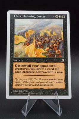 Overwhelming Forces: 1999 Magic the Gathering - Portal Three Kingdoms Regular - Image 1 of 2
