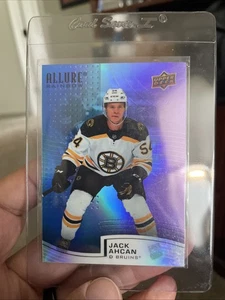 2021-22 Upperdeck Allure Jack Ahcan Blue Purple 130/199 - Picture 1 of 2