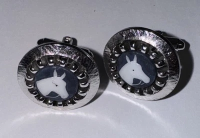 马头盾银色袖扣很好! — 第 1/4 张图片