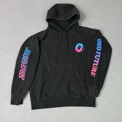 Odd Future x Santa Cruz Men's Medium Black Hoodie Skateboard Hip Hop OFWGKTA M - Image 1 of 4