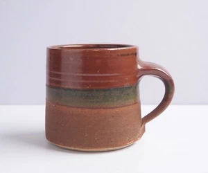 BRYAN NEWMAN at Aller Pottery -  One Pint Stoneware Tankard with Banded Glazes - Picture 1 of 8
