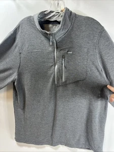 CAMISA SOUTHERN Company Hombre Grande 1/4 Cremallera Gris - Imagen 1 de 5