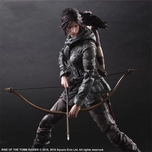 1/8 Play Arts Rise of The Tomb Raider Lara Croft 26 cm PVC Figura Modelo Juguete Regalo - Imagen 1 de 5