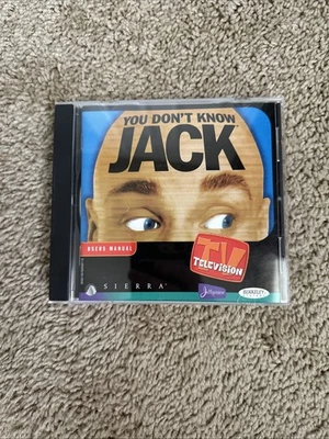You Don’t Know Jack TV PC CD-ROM Game Sierra 1997 Windows Vintage - Image 1 of 3