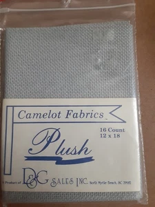Peluche Camelot Tessuti 16 Pezzi 12” X 18” Grigio - Nuovo in Confezione - Foto 1 di 2