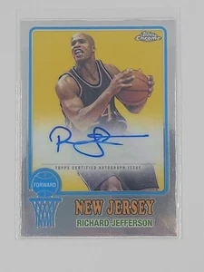 RICHARD JEFFERSON 2024-25 TOPPS CROMO '73 AUTÓGRAFO AUTOMÁTICO! ¡NUEVAS REDES JERSEY! - Imagen 1 de 2