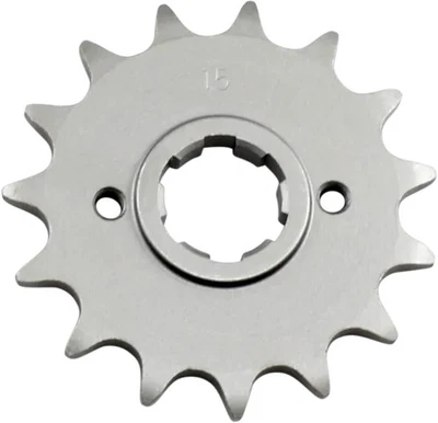 Piñón delantero contraeje Drag Specialties 520 15 dientes para Honda XL600R 83-87 Foto 1 de 3