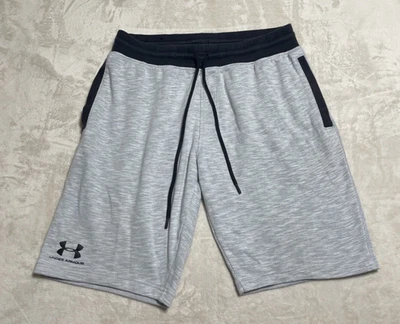 Pantalones Cortos de Sudadera Under Armour Para Hombre Talla XL Sueltos Gris Bolsillos Gimnasio Atlético Foto 1 de 4