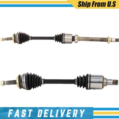 Par de conjuntos de eje CV delantero izquierdo derecho para Toyota RAV4 2006-12 tracción delantera 2,5 L Foto 1 de 4