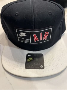Vintage "Nike Air" Spell Out 80s 90s Snapback Cap AV6721-010 Mütze Swoosh Vintage - Bild 1 von 6