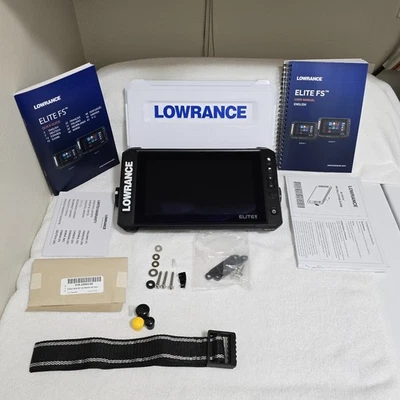Lowrance Elite FS 9 Fish Finder GPS Head Unit 000-16350-001 NO TRANSDUCER * READ - Image 1 of 4