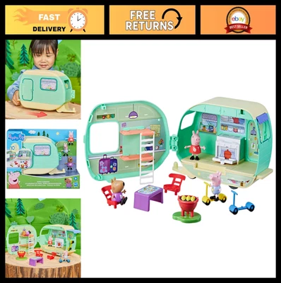 Juego Caravana con 3 Figuras y 6 Accesorios - Divertido Juguete Preescolar para Niños 3+ Foto 1 de 4