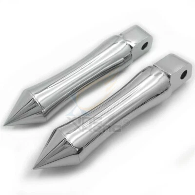 Spike Comfort Footpegs 适用于 Triumph 后原始设备制造商 Peg Mounts 全部 04-17 Rocket III — 第 1/4 张图片