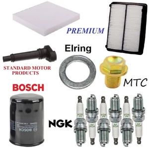 Tune Up Kit Filters PCV Valve Plugs for Honda Accord Crosstour V6 3.5L 2010-2011 - Picture 1 of 1