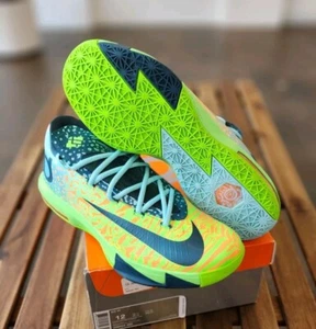 DS Nike Kevin Durant KD 6 VI 'Liger' Talla 12 / EUR 46 Kevin Durant Verde Eléctrico - Imagen 1 de 8