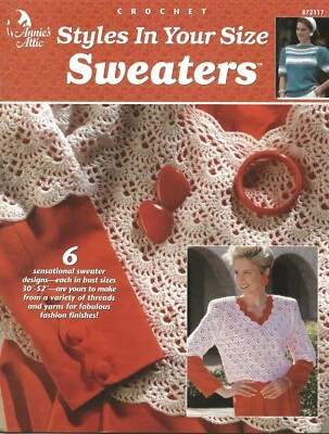 Styles in Your Size Sweaters Crochet Lace Top Over Blouse Summer Shell Terry Top - Image 1 of 2