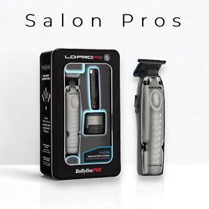 Babyliss Pro FX ONE LO-PROFX Trimmer Matte Grey with Lithium Battery Pack FX729