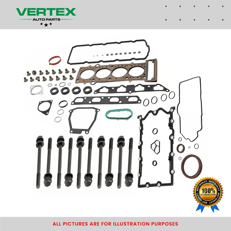 Juego completo de juntas y pernos de motor para MINI COOPER S JCW R52 R53 W11 0,65 MM - NUEVO Foto 1 de 4