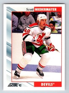 1992-93 Score Scott Niedermayer New Jersey Devils #401