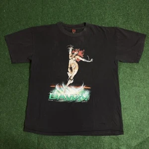 Vintage 90s 1997 CRY FOR DAWN horror comic t shirt Size XL Fashion Victim Single - Picture 1 of 16
