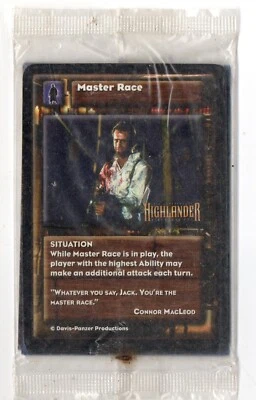 1st Edition Highlander TCG Promo Pack released W/ the Highlander Video Tape - Image 1 of 4