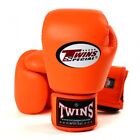 Twins Special BGVL3 Pomarańczowe rękawice bokserskie Muay Thai MMA Kickboxing