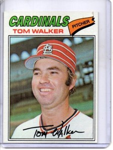 1977 TOPPS #652 TOM WALKER ST. LOUIS CARDINALS