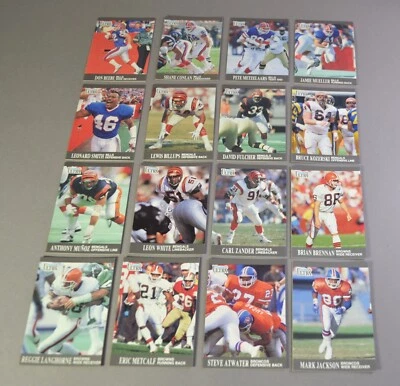 1991 Fleer Ultra NFL Football Sports Trading Cards #1 - #115 - Your Choice - Image 1 of 4