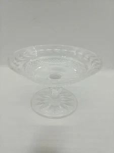 Original Irish Waterford Crystal Glandore Candy Dish/Compote Old Watermark MINT - Picture 1 of 4