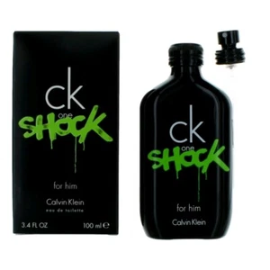 CK One Shock by Calvin Klein, 3.4 oz EDT Spray for Men - Picture 1 of 4