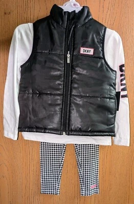 Juego de 3 chaleco DKNY Big Kid's Foto 1 de 4