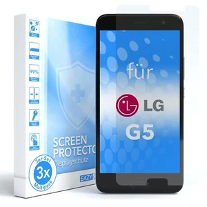 EAZY CASE 3x Szkło ochronne na wyświetlacz do LG G5 Szkło ochronne Folia Szkło hartowane 9H - Zdjęcie 1 z 5