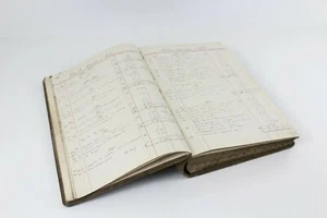 Altes Hauptbuch / 1900-1913 / schöne Deko / Kassenbuch / Rarität #I - Bild 1 von 6