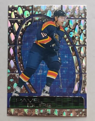 1999-00 Pacific Past & Present Pavel Bure Panthers Canucks HOF - Image 1 of 2