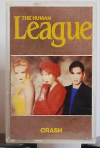 Human League - Crash - 1986 A&M Records Synth-Pop Cassette Tape, Album - Picture 1 of 7