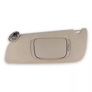 1999-2003 Jeep Grand Cherokee Driver Left Side Sun Visor Beige Lighted - Picture 1 of 9