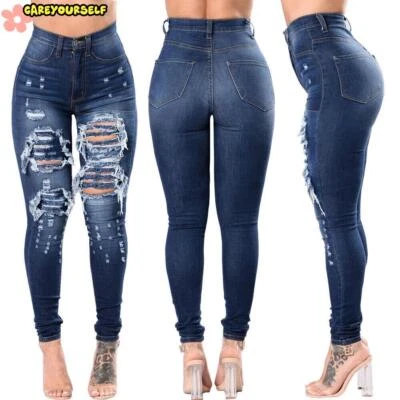 Pantalones Jeans Vaqueros De Mezclilla Colombianos Levanta Cola Ropa De Mujer - Imagen 1 de 4