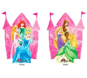 Foil Balloons Castle Princess MiniShape 14 Inch (QTY 2) By Broward Balloons - Picture 1 of 1