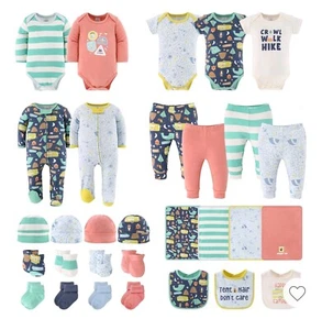 Peanutshell Baby Boys 30 Piece Bodysuits, Etc Layette Set 0-3 Months NEW - Picture 1 of 3