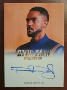 Star Trek Discovery Season 2 - Ronnie Rowe Jr. Autographed Card 