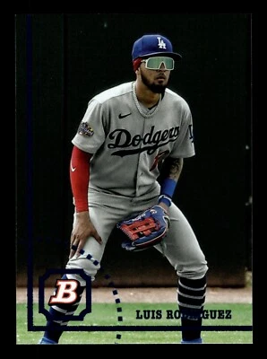 2022 Bowman Heritage Prospects Luis Rodriguez #BHP70 Los Angeles Dodgers  (B) - Image 1 of 2