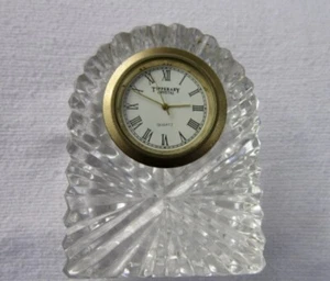 Tipperary Crystal Boudoir Clock from the Estate of Adolph Green & Phyllis Newman - Picture 1 of 6