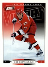 2005-06 Upper Deck Victory Carolina Hurricanes Hockey Card #35 Rod Brind'Amour