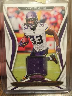 DALVIN COOK 2020 CERTIFIED MINNESOTA VIKINGS JERSEY PATCH /299 FLORIDA STATE FSU - Image 1 of 2