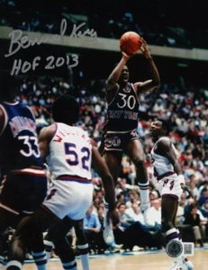 Bernard King Signed Auto New York Knicks 8x10 Photo HOF 2013 Beckett BAS COA #3 - Picture 1 of 1