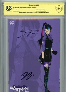 Batman #92 (2020) | 9,8 casi nuevo/nuevo | firmado por Jiménez/Tynion 1:25 incentivo punchline - Imagen 1 de 6